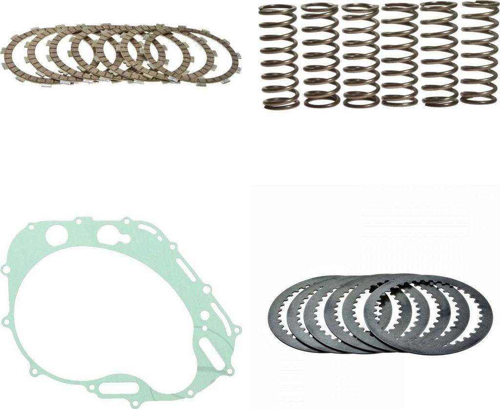 Kupplung komplett Lamellen Federn Dichtung Scheiben für Suzuki DL 650 XT A V-Strom ABS Baujahr 2015-2016 von pamoto - Neu