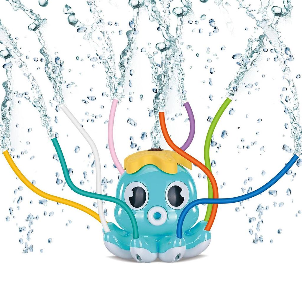 Wasserspielzeug für Kinder von 3–8 Jahren,Outdoor-Spielzeug für Jungen u Mädchen,Wasserspritzspiel,Gartenspielzeug für draußen u Wasserspaß...
