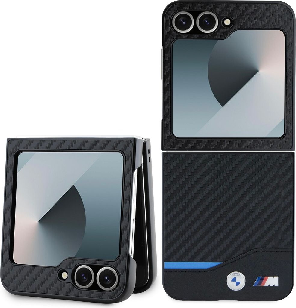 Hoesje voor BMW Carbon Blue Line, geschikt voor de Samsung Productafbeelding 