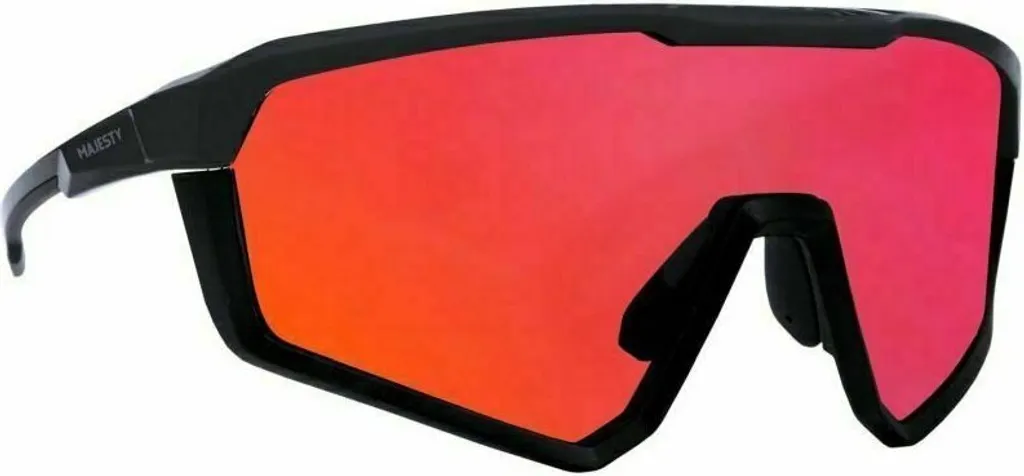 Offerta Occhiali Majesty Pro Tour Black Red Ruby + Lente Omaggio