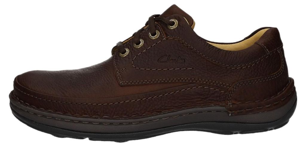 Clarks Nature Three  Veterschoenen Laag - middel bruin - Image du produit 