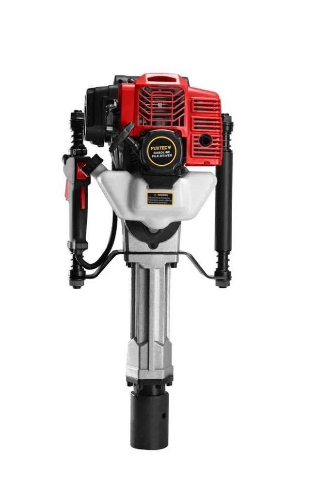 Benzin-Pfahlrammer JH-70 – 3PS, Pfosten 55/75/100/150 mm, EURO 5, mit Transportkoffer