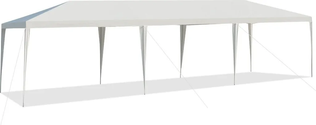 Tente de fête 3x9m blanche barnum extérieur étanche pour grands événements