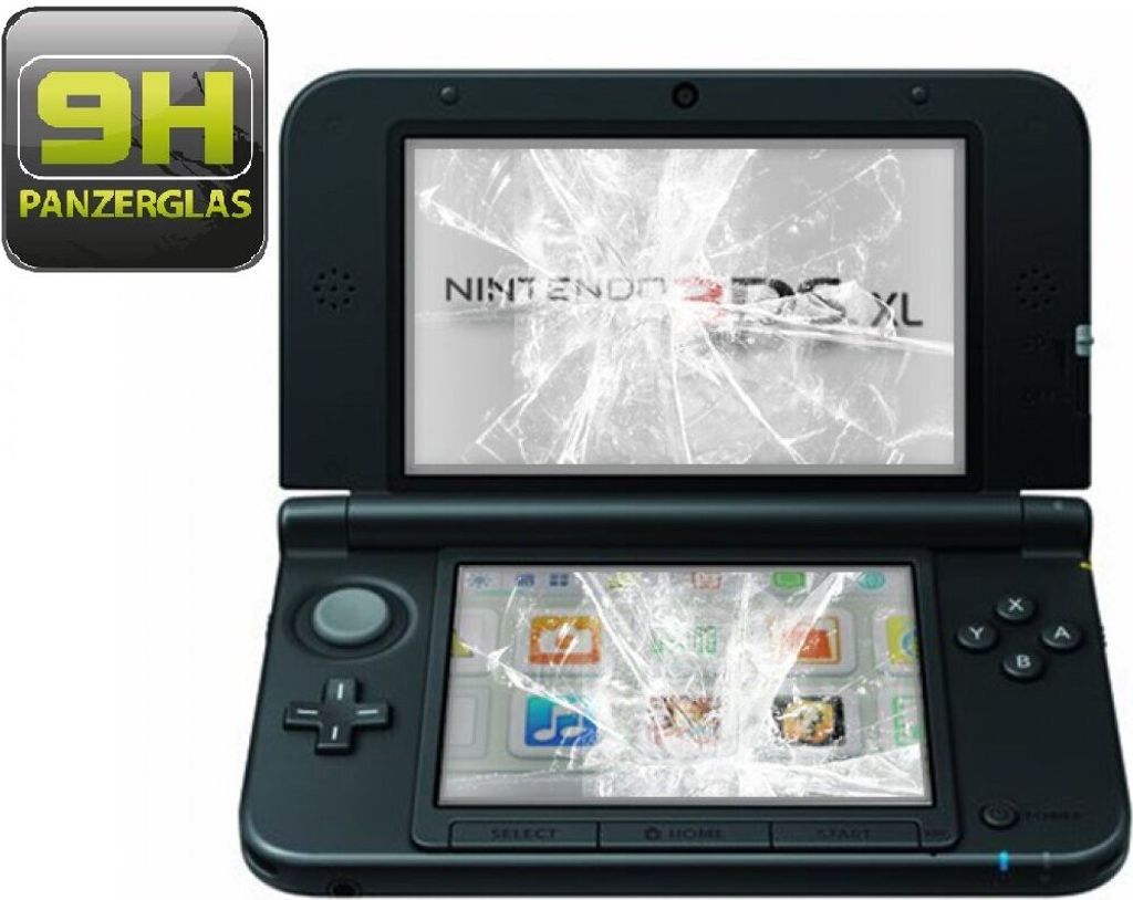6x 9H Hartglasfolie für Nintendo 3DS XL Panzerfolie Schutzglas Glasfolie HD KLAR