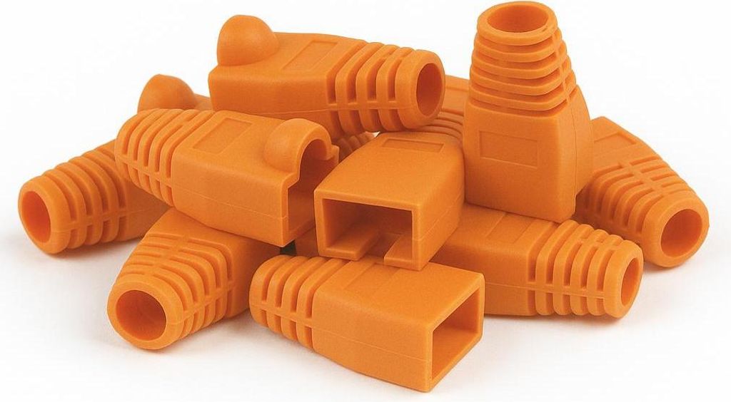 DANICOM RJ45 Tule Orange - 10 Stück