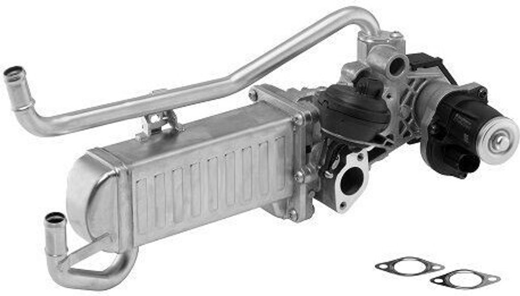 WAHLER 710863D Abgaskühler AGR-Modul für VW Polo Schrägheck (6R1, 6C1) für SKODA Fabia II Schrägheck (542) Fabia II Combi (545) ROOMSTER (5J)