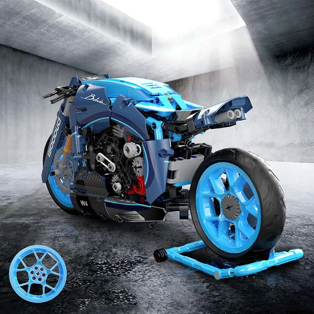 Idée Cadeau Voiture de Sport à Monter pour Passionné de Modélisme MOC
