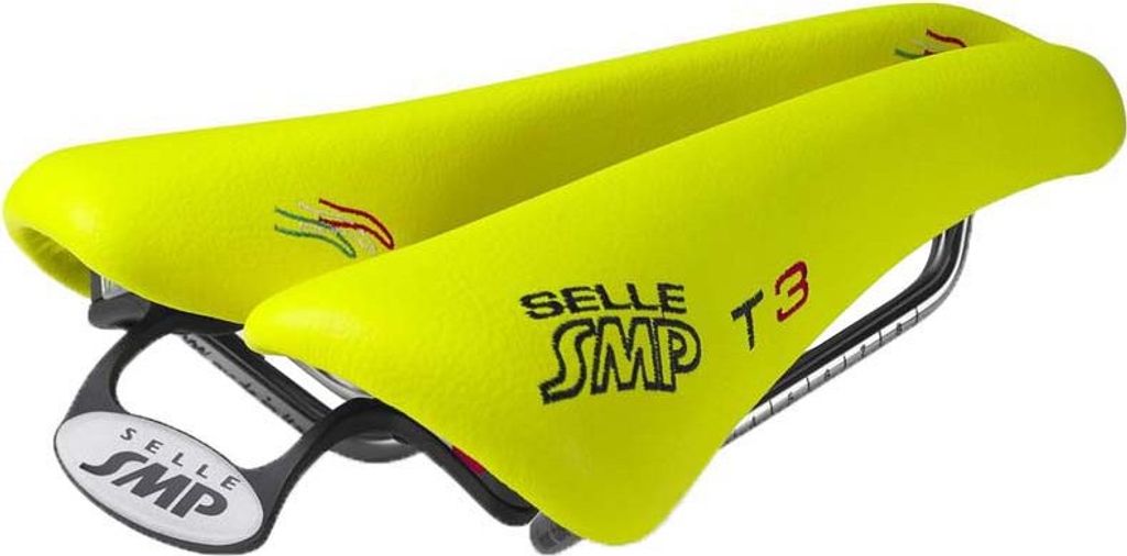 Selle Smp T3 Sattel Gelb 133 mm Gelb 133 mm