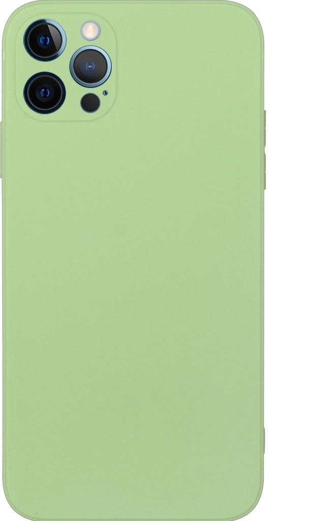 Mobigear Colors iPhone 15 Pro Max Hülle Flexibles TPU Backcover - Grün
