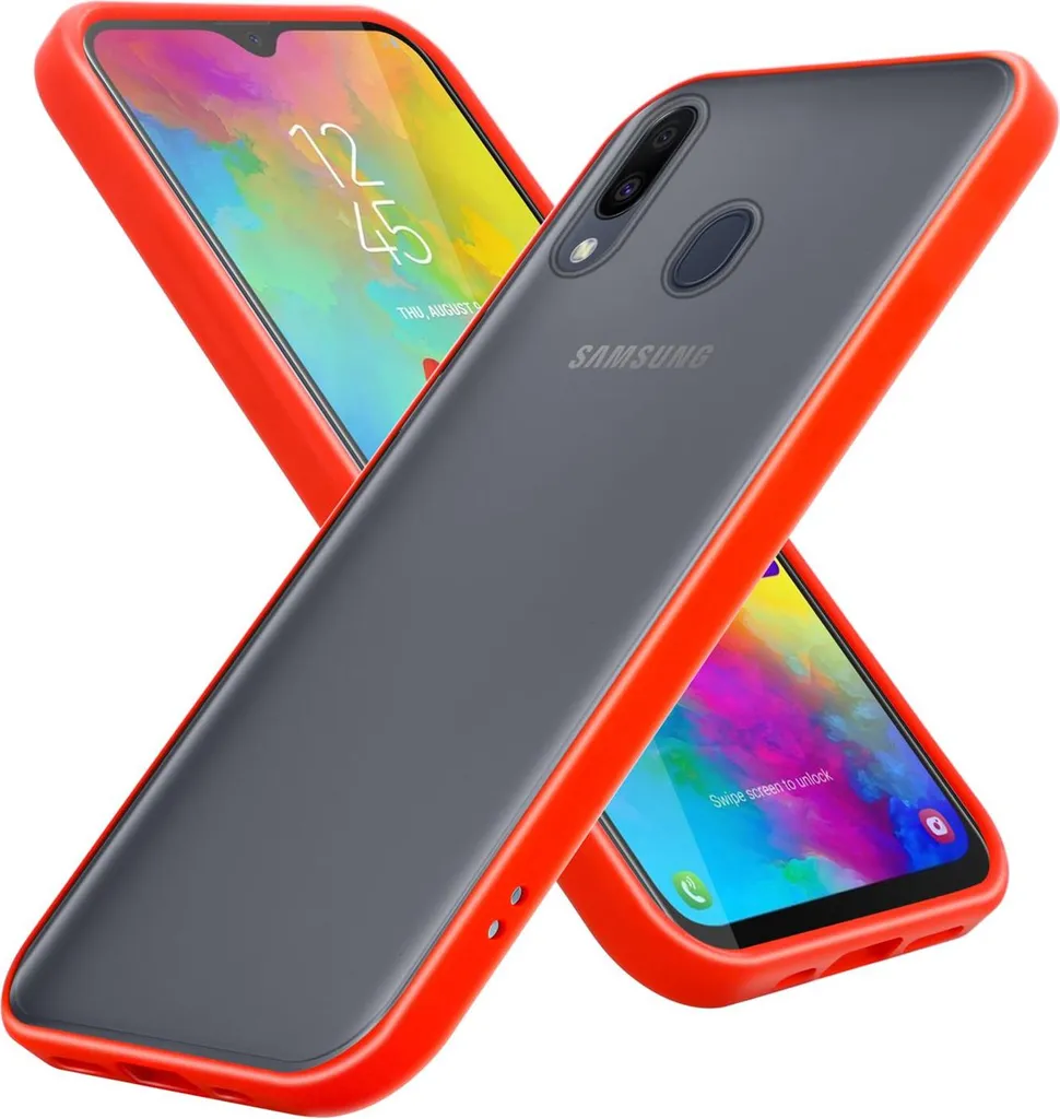 Cover Samsung Galaxy M20 Cadorabo: Protezione TPU Trasparente Sottile