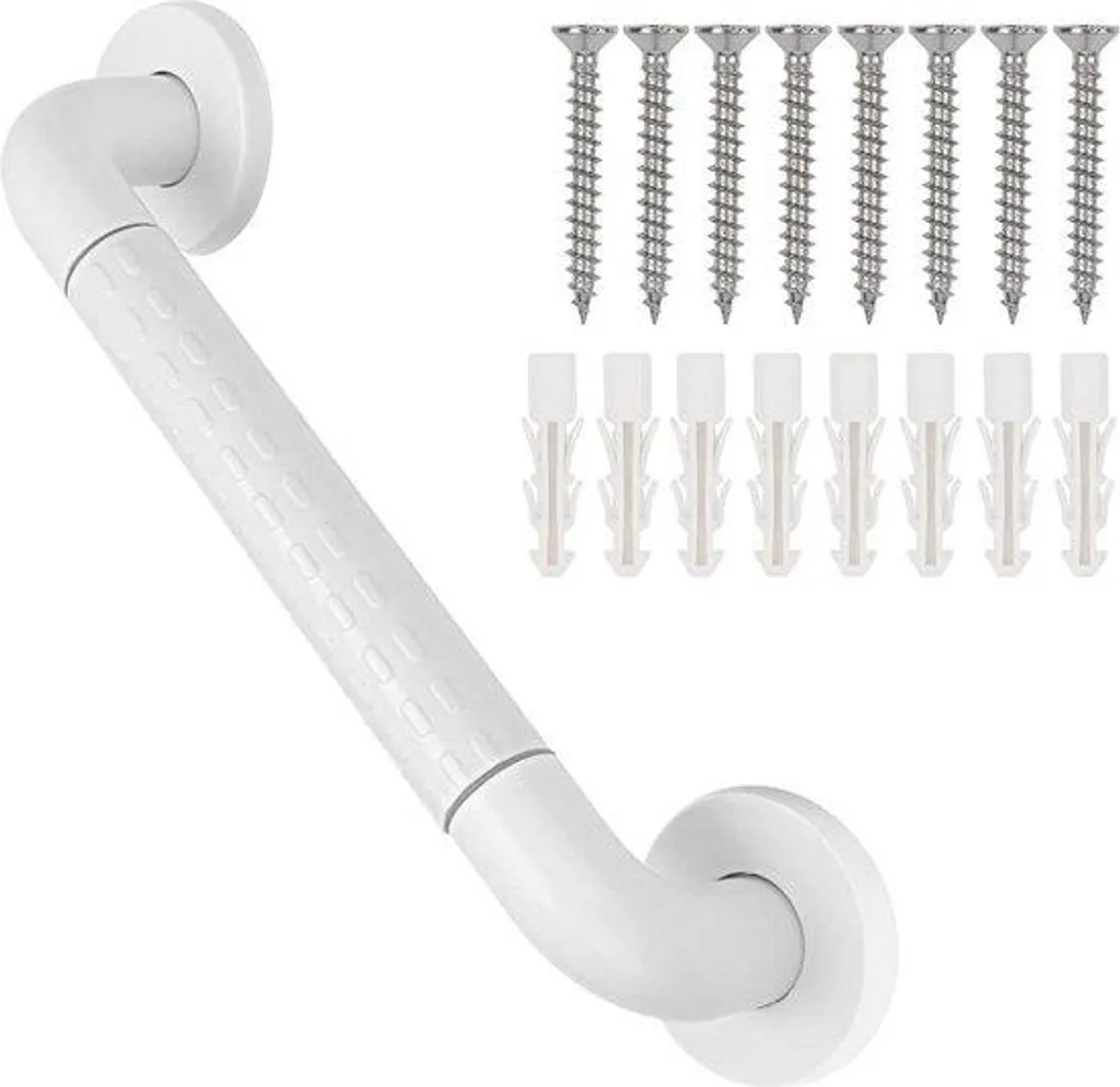 Barre de maintien douche 30cm anti-glisse - Évitez les chutes en ABS