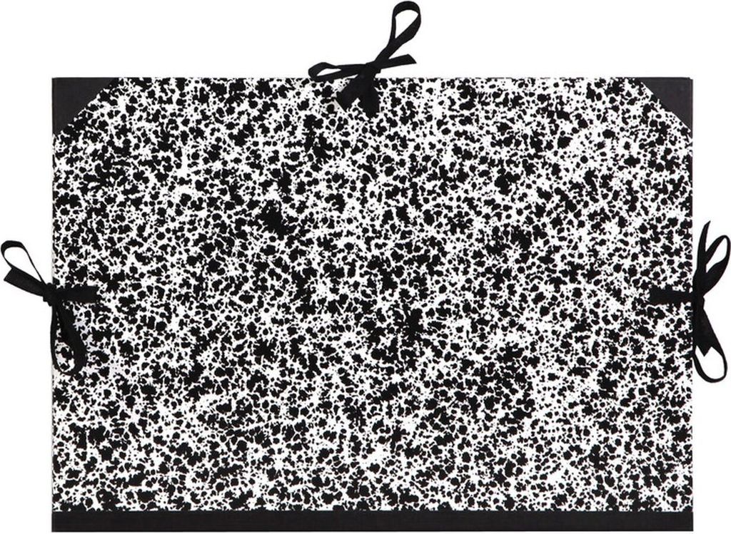 Clairefontaine 32802C Zeichenmappe Annonay, mit Bändern, ohne Innenklappen, Rücken 30 mm, 50x70cm Innenmaße: 50 x 70 cm, Außenmaße: 52 x 72 cm...