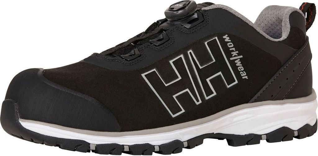 Helly Hansen S3 Halbschuh CHELSEA EVOLUTION BOA SANDAL 78236, Farbe:black/grey, Größe:45