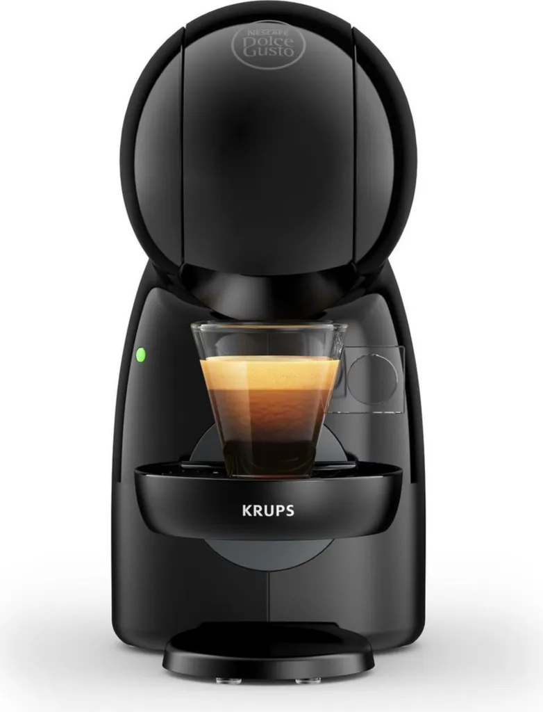 Petite Cafetière Design pour Espresso et Boissons Gourmandes Noir