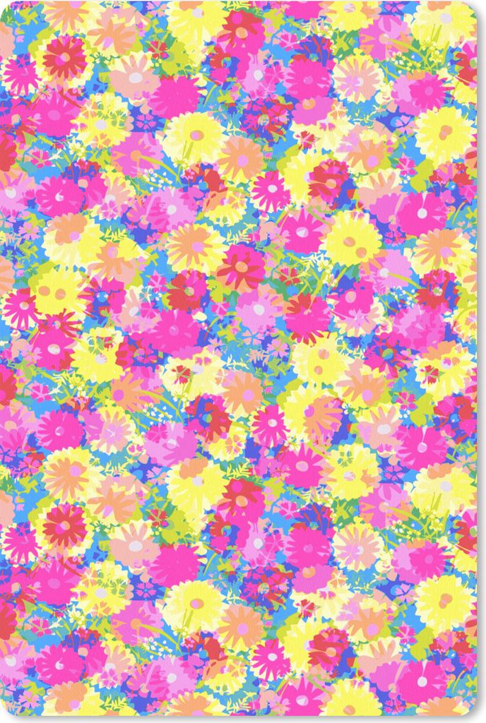 MuchoWow Mauspad Mousepad Blüte - Sommer - Regenbogen - Design 18x27 cm - Mousepads - Maus Mat - Pad - Mausunterlage