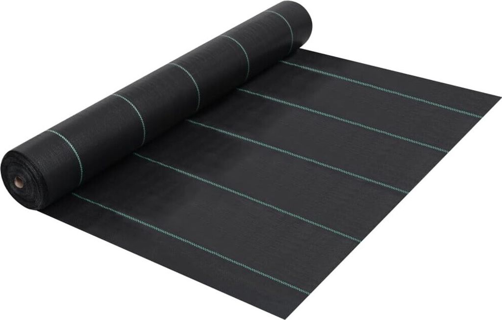 Feuille de désherbage noir 1x50 m PP Image du produit 