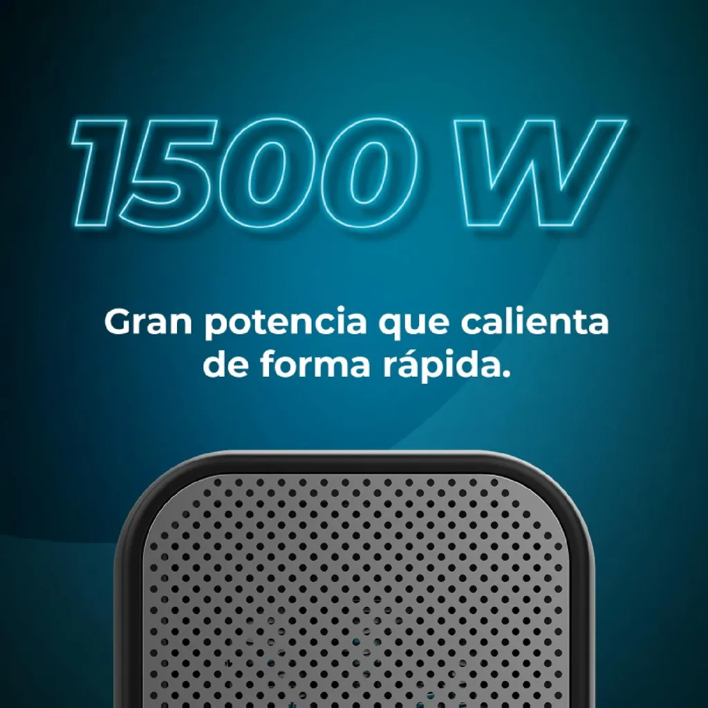 Cecotec ReadyWarm 1500 Max Ceramic Rotate Black - Chauffage Céramique 1500W