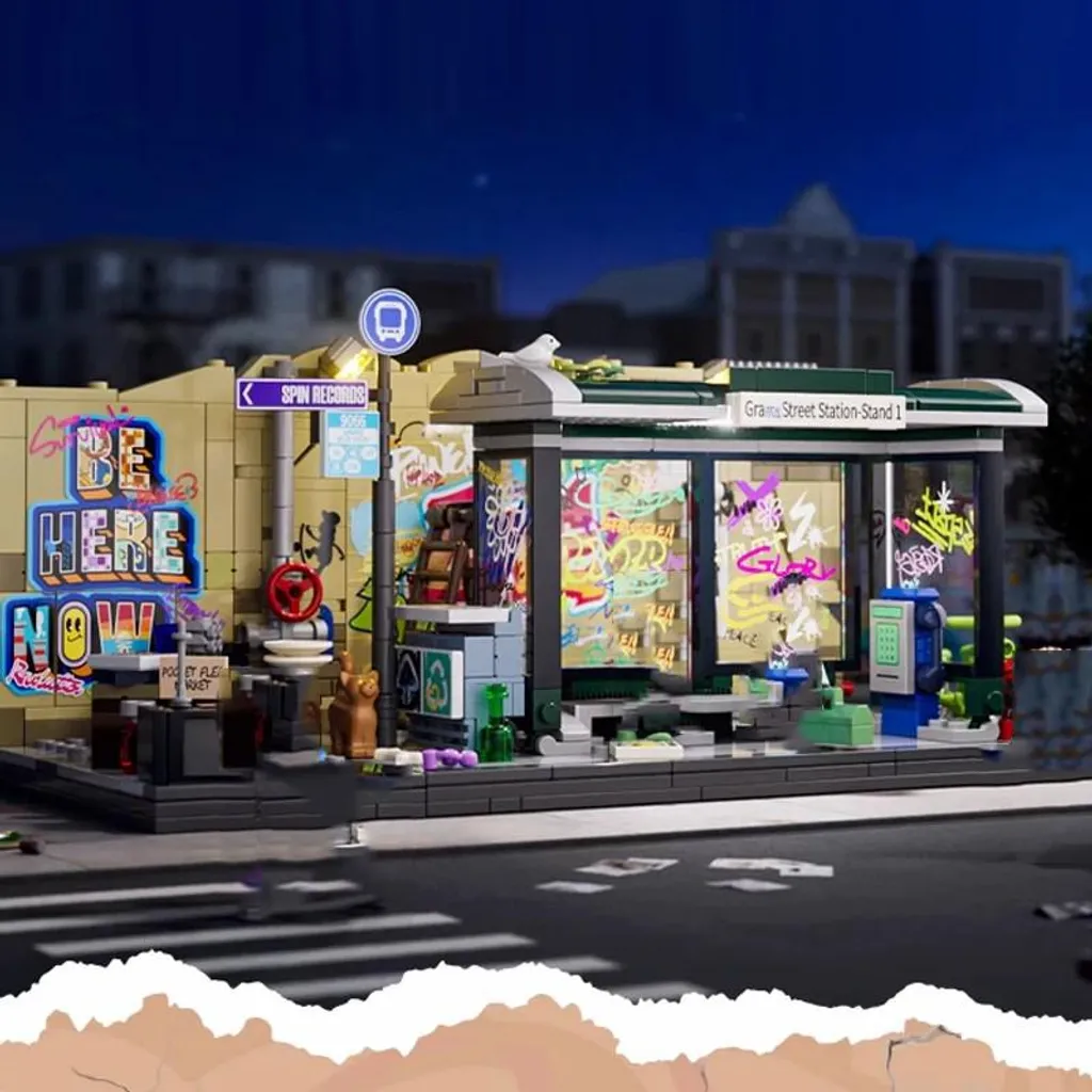 Kit de construction 514 pièces avec figurines et briques numérotées