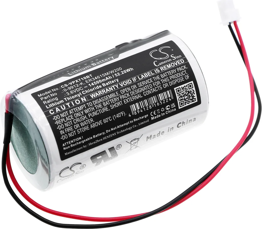 Batterie Visonic MCS-730 et MCS-710 compatible pour Sirène Sans Fil