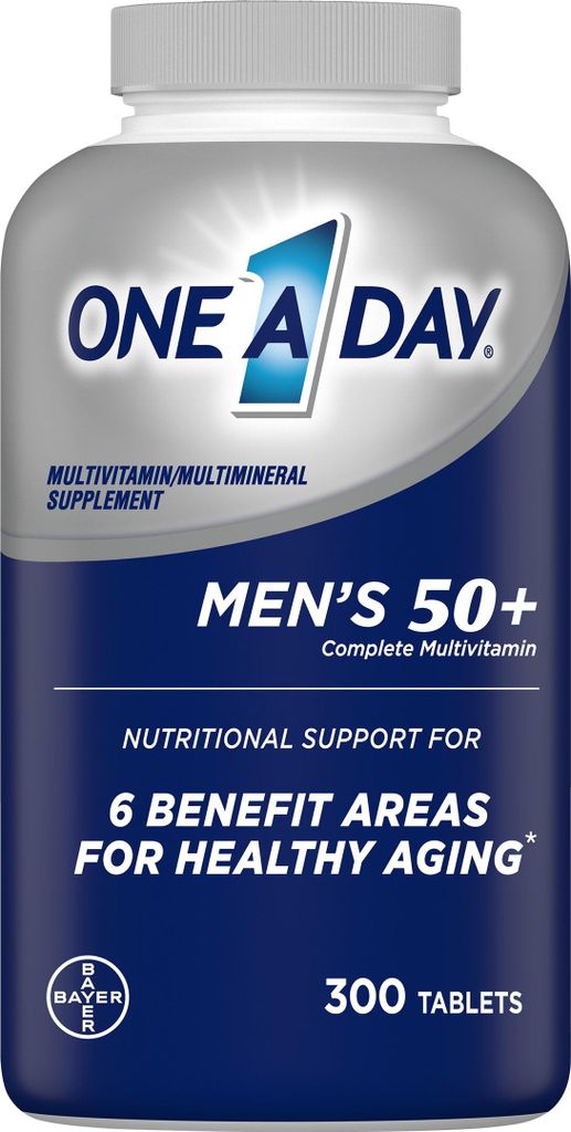 Multivitaminico One A Day per uomini 50+ 300 compresse Immagine del prodotto 