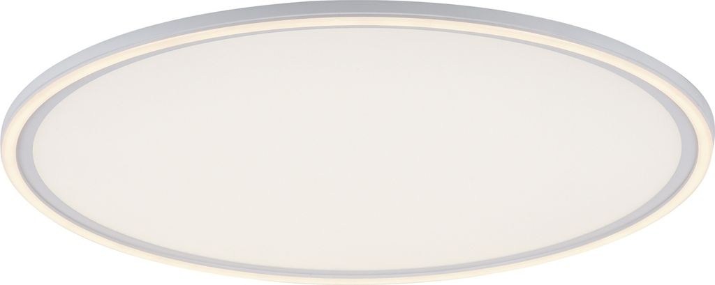 LED-Deckenleuchte - Weiß - Ø 60 cm - Kunststoff - Metall - Produktbild 