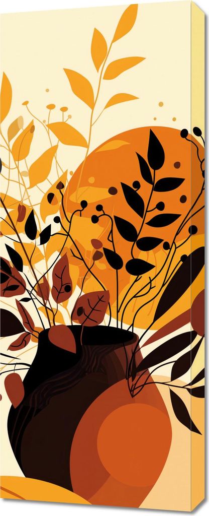 Bild 40x100cm Obststrauß