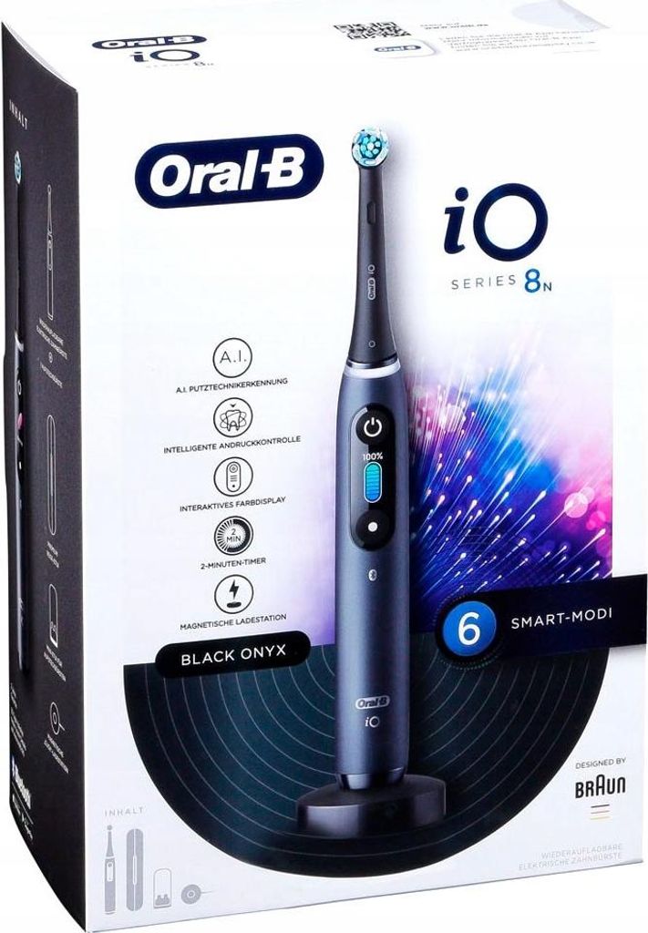 Elektrický zubní kartáček Oral-B iO Series 8N Black Onyx Obrázek produktu 