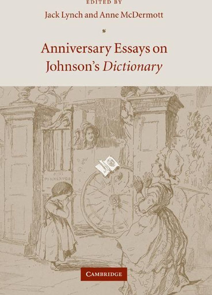 Anniversary Essays on Johnson's Dictionary