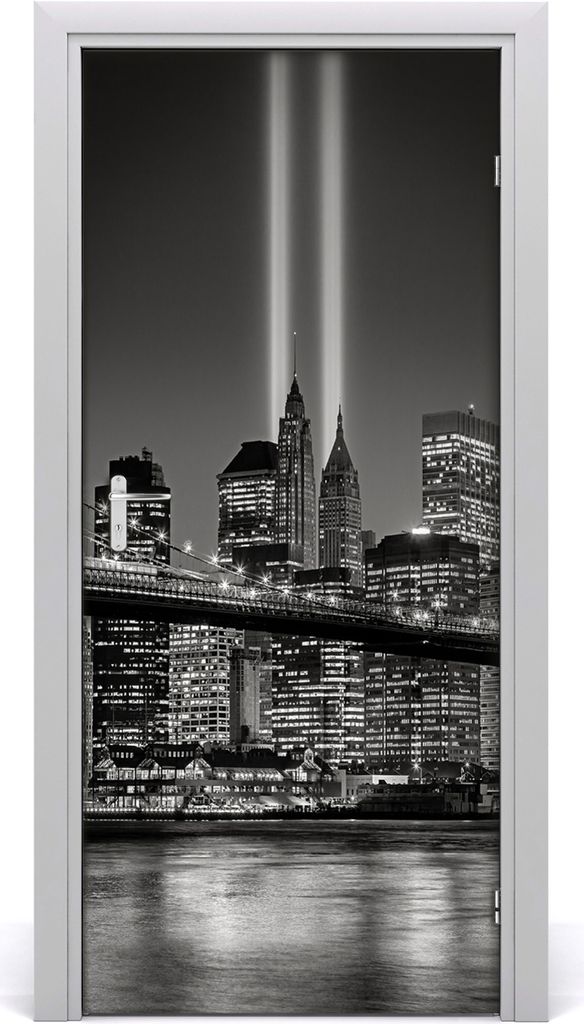 Tulup Türaufkleber 95x205 cm Dekorative Aufkleber Selbstklebend Wasserdichte Tapete Abnehmbar Schlafzimmer Wohnzimmer Wohnkultur - Manhattan New Y...