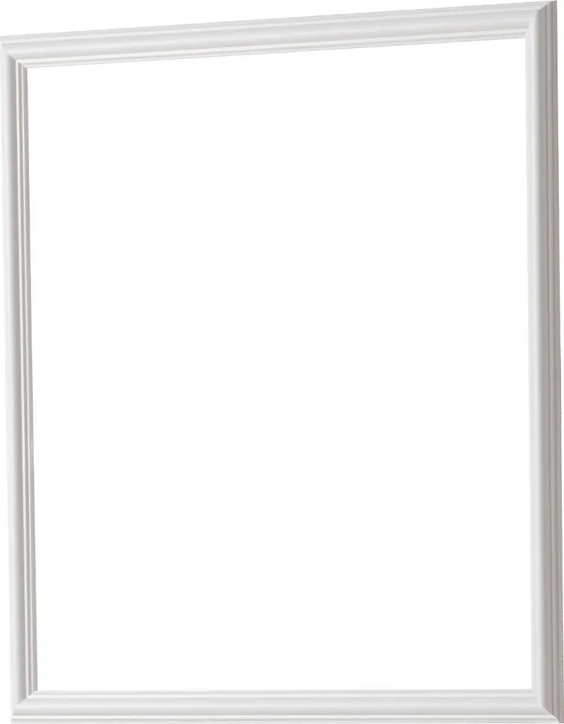 Décoration murale intérieure blanche 51x51 cm pour chambre et salon