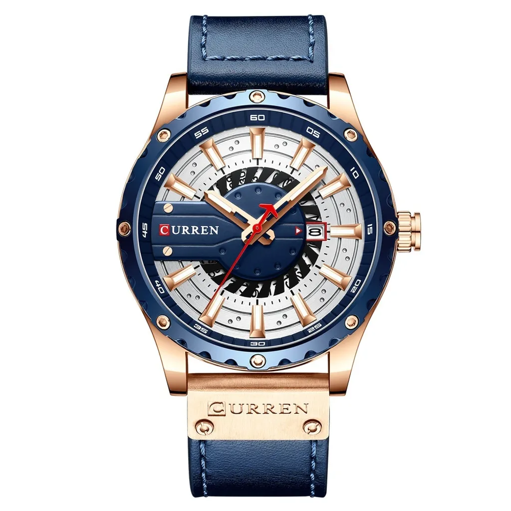 Montre CURREN HA-14248 Bleue - Montre Homme Élégante et Moderne KP14248