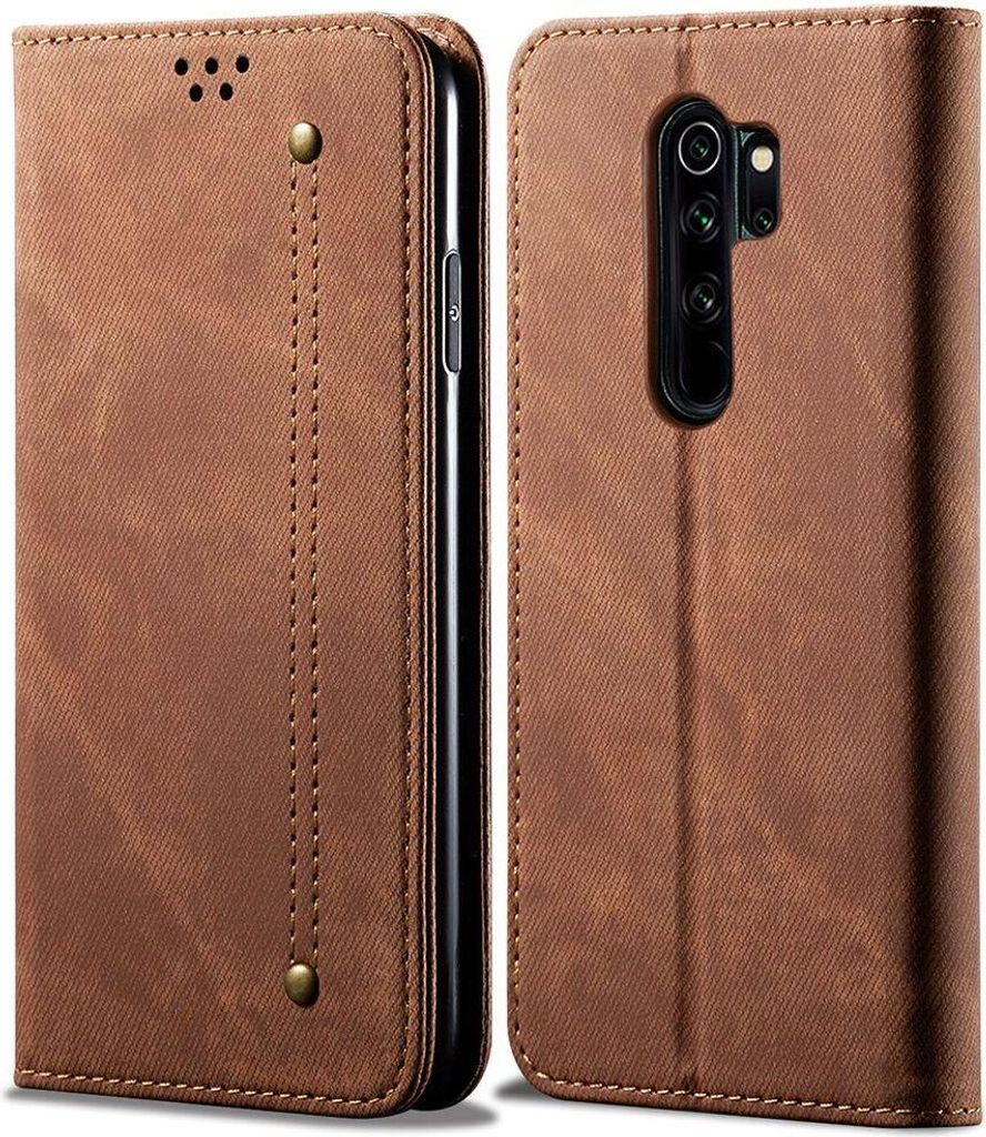 Redmi Note 8 Pro Hülle, LaimTop Denim Leder Brieftasche Magnetverschluss Flip Bookstyle Schutzhülle mit Standfunktion für Xiaomi Redmi Note 8 Pr...