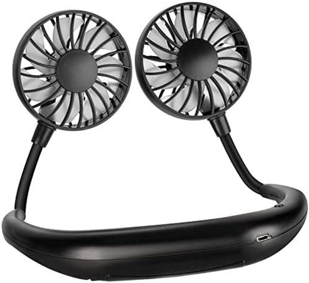 BOSONER Nackenventilator Hals Ventilator Tragbarer: 2000mAh Produktbild 