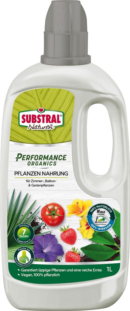 Substral Naturen Performance Organics Pflanzen Nahrung 1 l Produktbild 