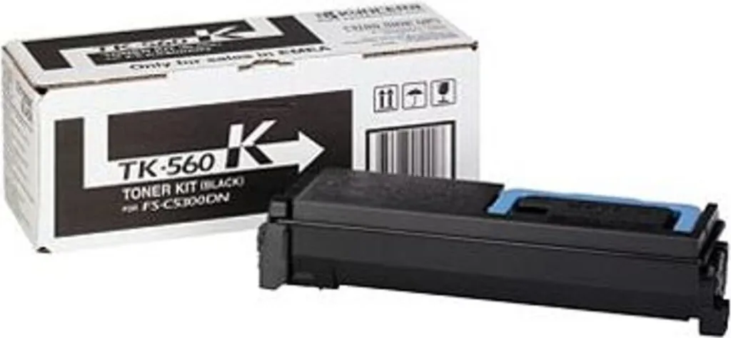 Kyocera TK-560K Toner Originale Nero 1T02HN0EU0 - Alta Resa 12000 Pagine