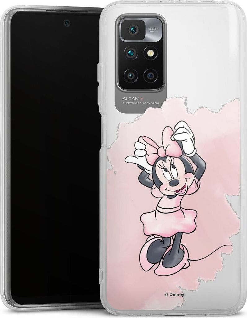 DeinDesign Handyhülle für Xiaomi Redmi 10 2022 Silikon Hülle Case Smartphone Schutzhülle Disney Mickey & Minnie Mouse Motiv ohne Hintergrund