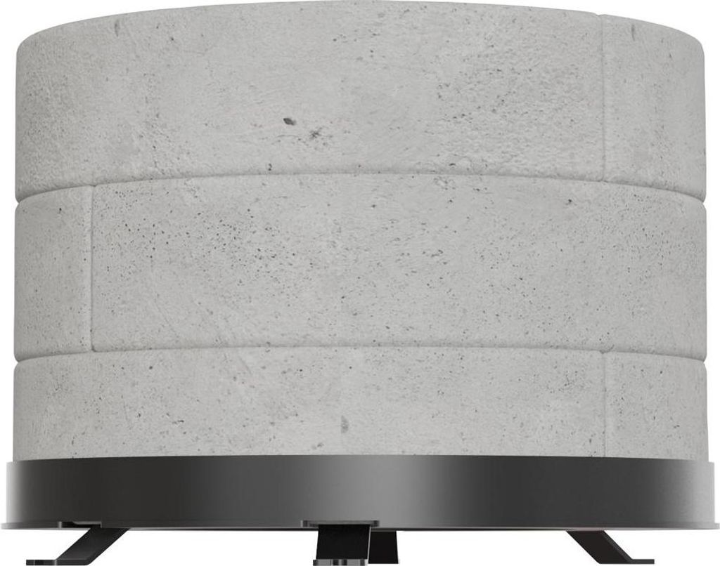 Satz Betonsammelscheiben 6 Stk. 3 Schichten für Kaminöfen BJORN/W