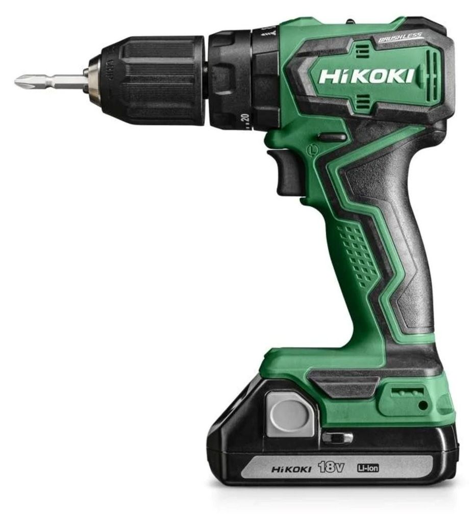 Hikoki 18v 55nm 2x2,0ah dv18dd trapano avvitatore a Immagine del prodotto 