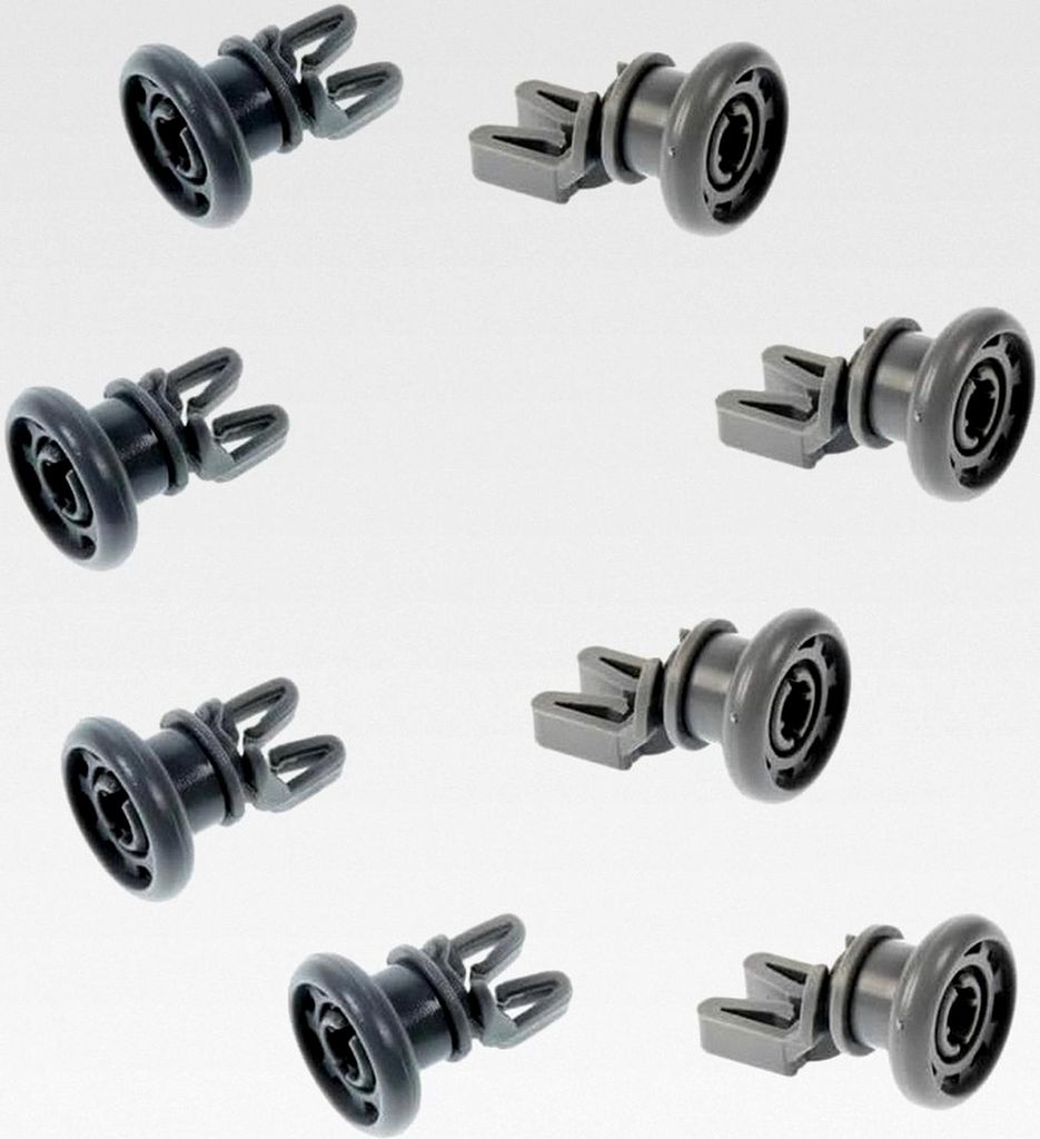 8 x Geschirrspülerkorb-Räder, oberes Rad für Beko, Ersatz für 1885800500