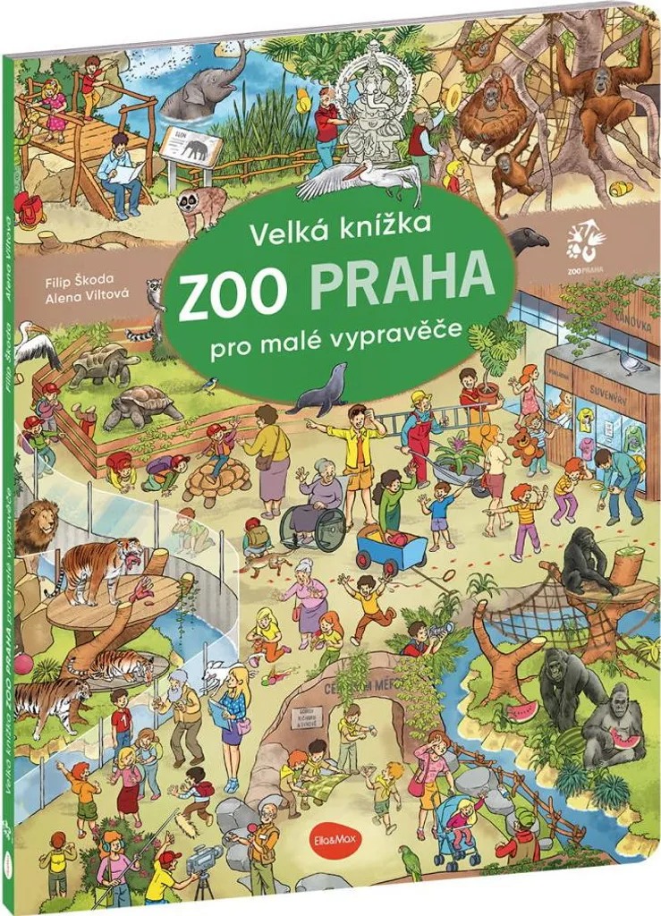 Livre d'images Zoo de Prague - Album jeunesse pour raconter des histoires