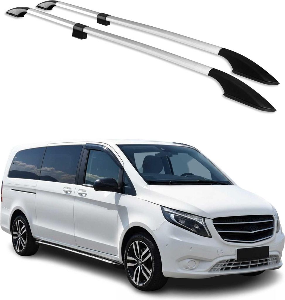 Barres de Toit Longitudinales pour Mercedes Vito W639 W447 Image du produit 