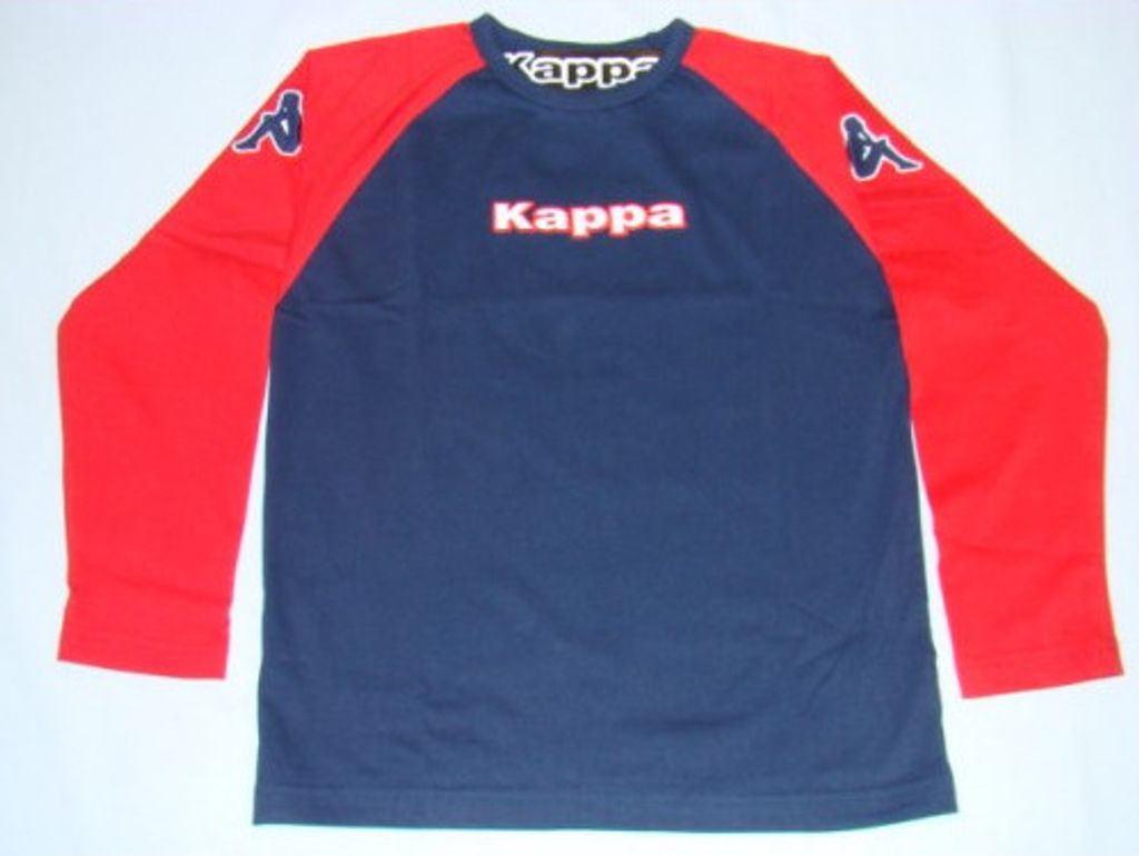 Kappa Longsleeve Hannover T-Shirt dunkelblau/rot, Größe:M/50
