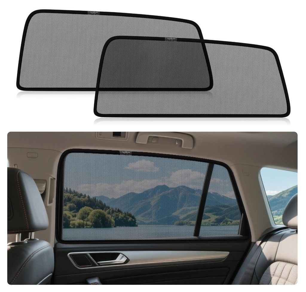 Sonnenschutzblende für das Seitenfenster des VW Passat B8 Variant (2016-2022), schützt vor Sonnenlicht und UV-Strahlung, magnetisch befestigt und...