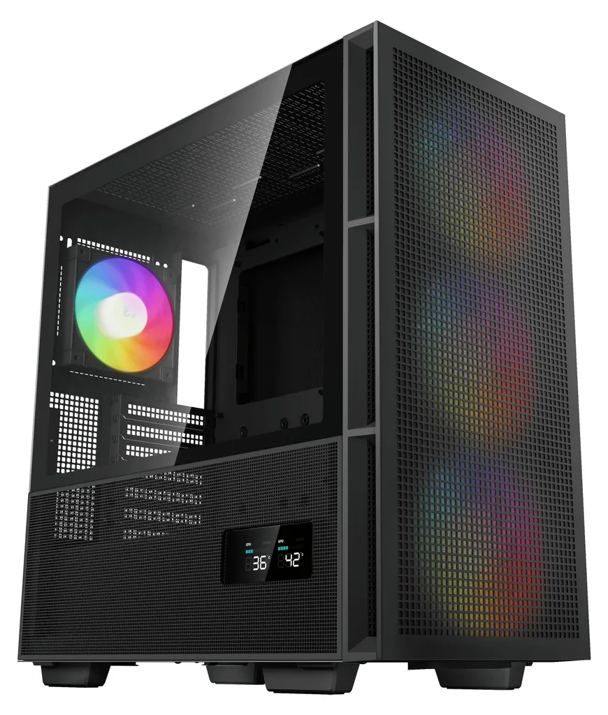 Boîtier PC Deepcool CH560 Digital Noir : Fini la Surchauffe de Composants