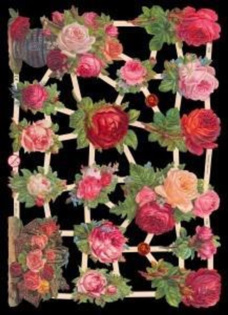 Glanzbilder - Rosen Motiv 3