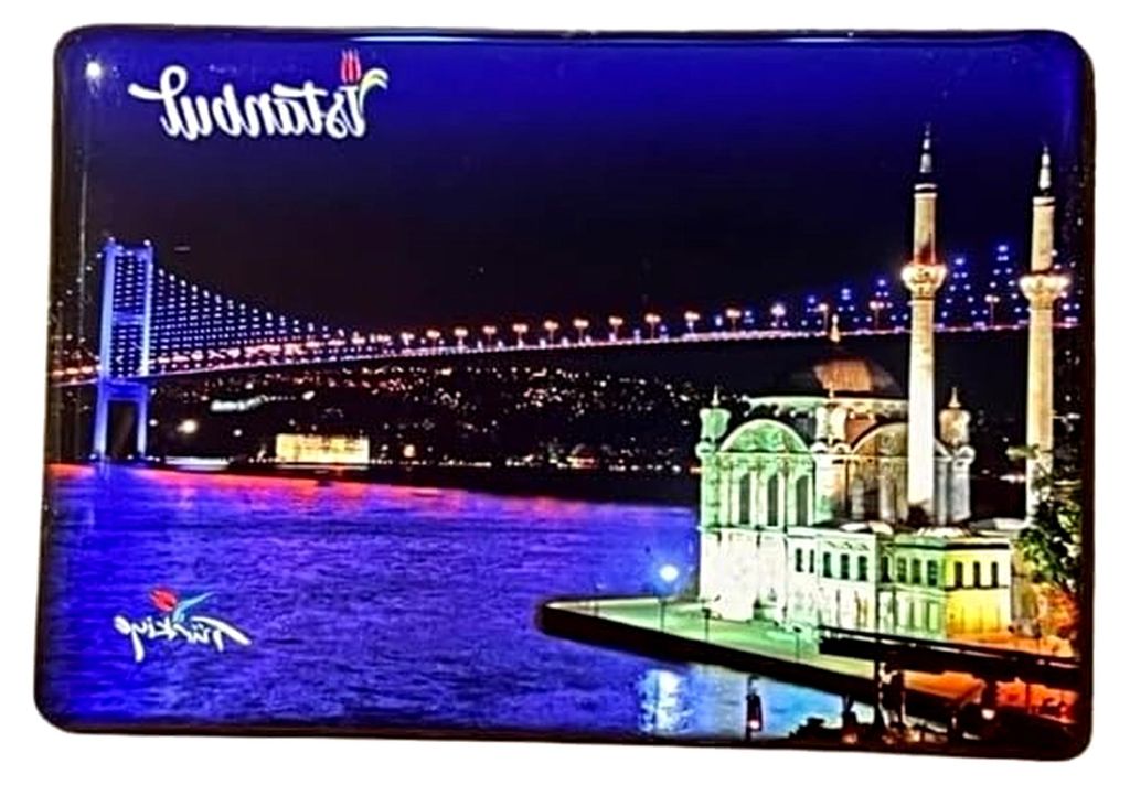 Istanbul Magnet Türkei Magnet Istanbul Souvenir Istanbul Fridge Magnet Bosphorus Ortaköy