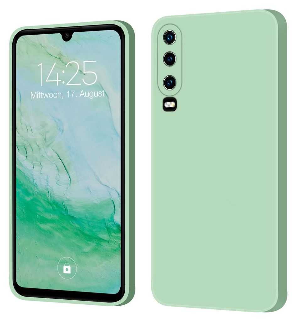Hülle für Huawei P30 Case Cover Bumper Smartphone Softgrip Produktbild 