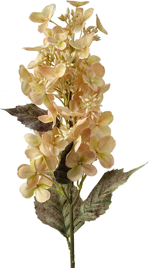 Décoration florale artificielle jaune 71 cm pour grand vase intérieur