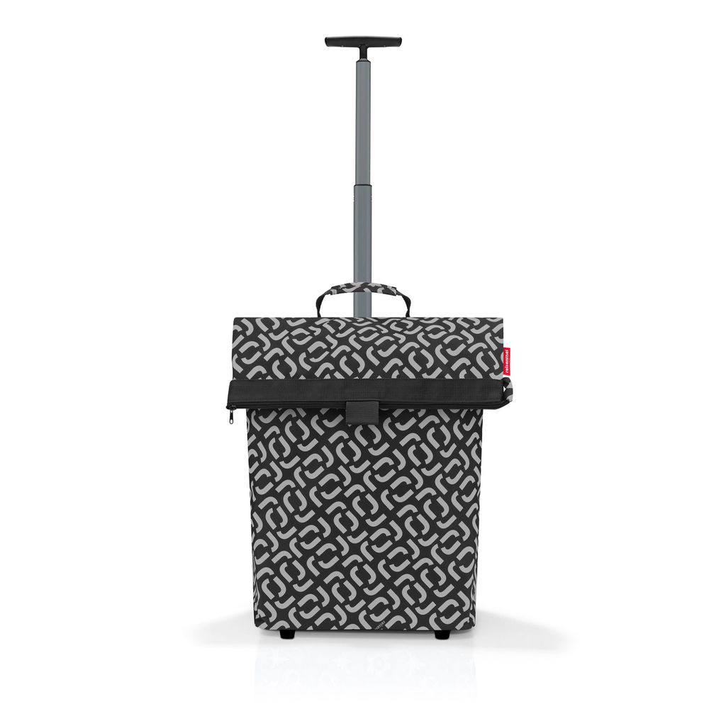 Reisenthel trolley M, Taška na kolieskach, Čierna, Biela, Obrázok produktu 