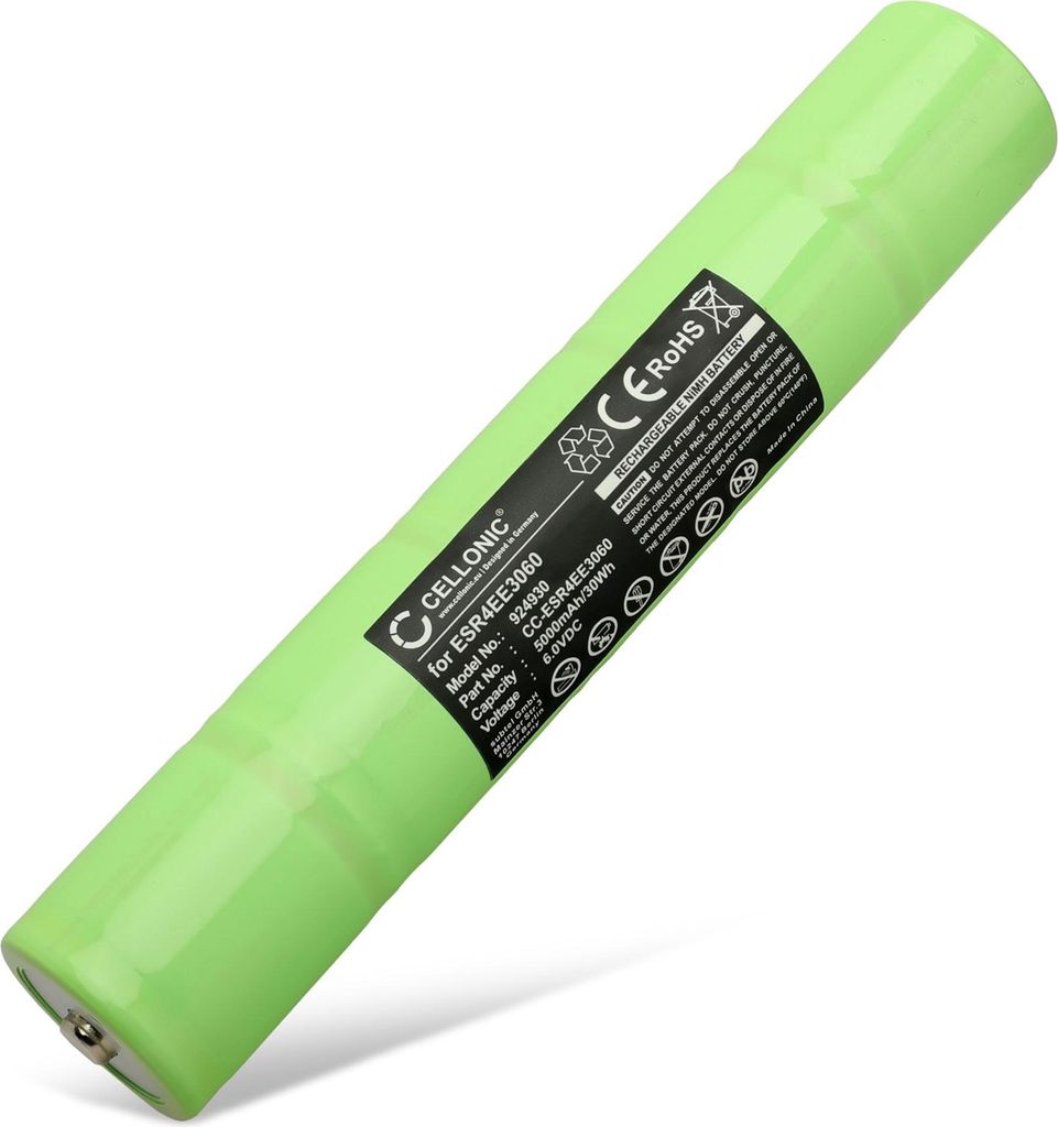 CELLONIC 1x Akku für Beleuchtung / Taschenlampe - (5000mAh, 6V)